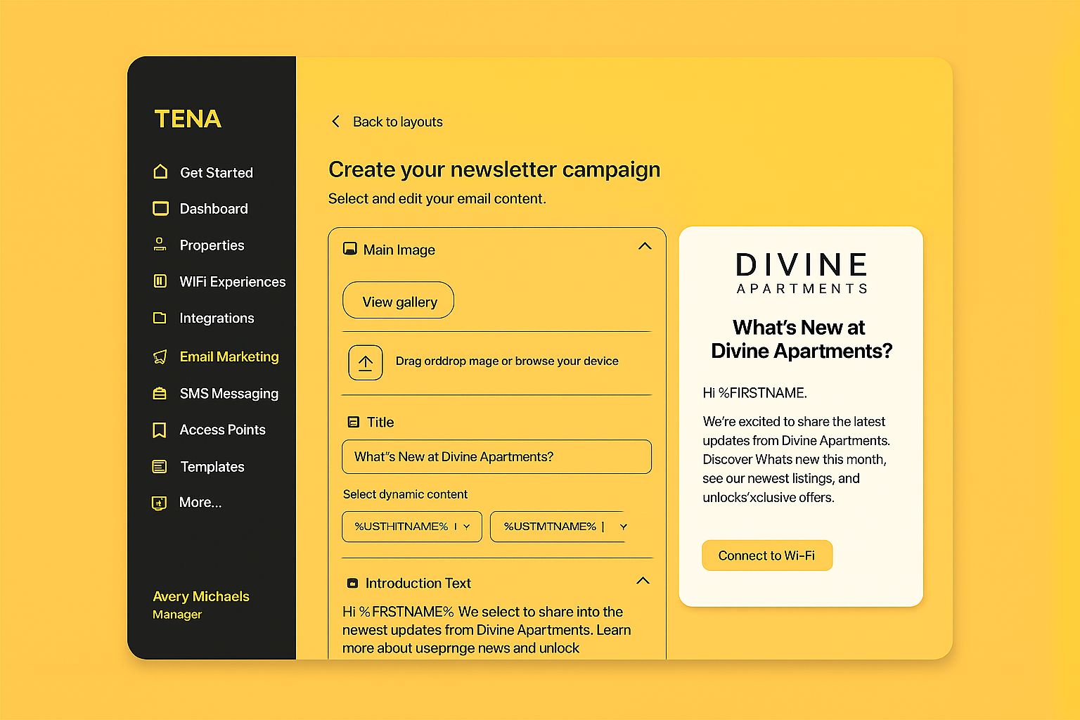 Email Marketing Dashboard